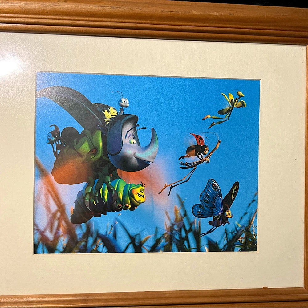 Disney Pixar A Bugs Life, Framed Lithogram Print